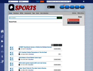 sports.queryhome.com screenshot