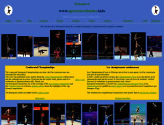 sportsacrobatics.info screenshot