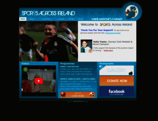 sportsacrossireland.org screenshot