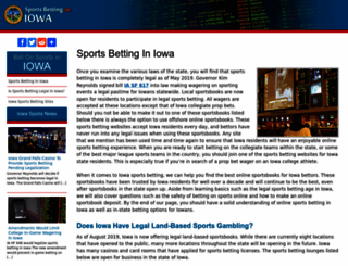 sportsbettinginiowa.com screenshot