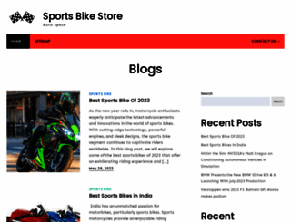 sportsbikestore.com screenshot