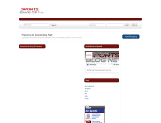 sportsblognet.com screenshot
