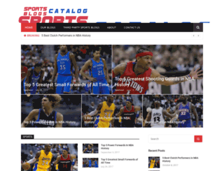 sportsblogscatalog.com screenshot