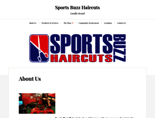sportsbuzzhaircut.com screenshot
