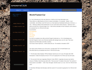 sportscar-official.com screenshot