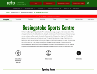 sportscentre.org.uk screenshot