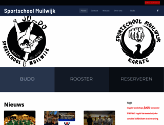 sportschoolmuilwijk.nl screenshot