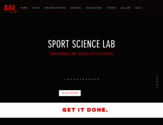sportsciencelab.com screenshot