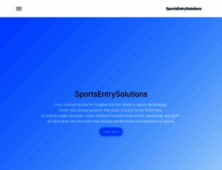 sportsentrysolutions.com screenshot
