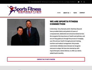 sportsfitnessconnection.com screenshot