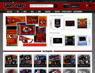 sportsflagsandproducts.com screenshot