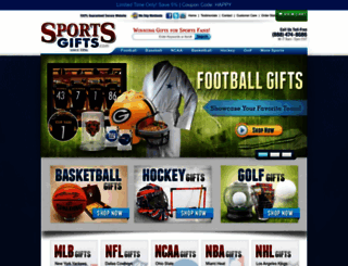 sportsgifts.com screenshot