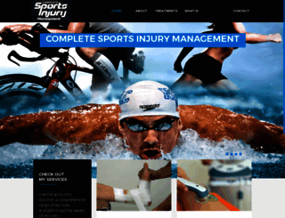 sportsinjurysclinic.co.uk screenshot