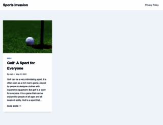 sportsinvasion.net screenshot