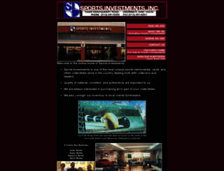 sportsinvestments.com screenshot