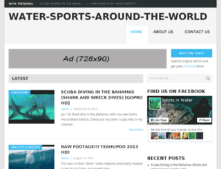 sportsinwater.com screenshot
