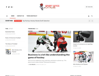sportsitescatalog.com screenshot