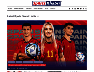 sportskhabri.com screenshot