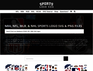 sportslogosvg.com screenshot