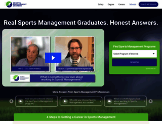 sportsmanagementdegrees.net screenshot