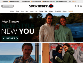 sportsmann.no screenshot