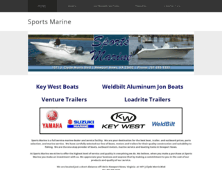 sportsmarine.net screenshot