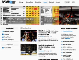 sportsmediawatch.com screenshot