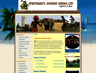 sportsmens-safaris.com screenshot