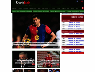 sportsmole.co.uk screenshot