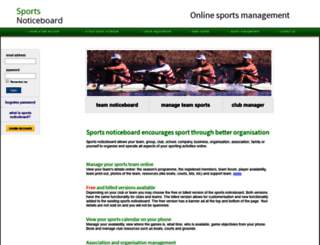 sportsnoticeboard.com.au screenshot