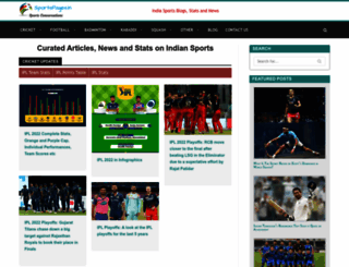 sportspages.in screenshot