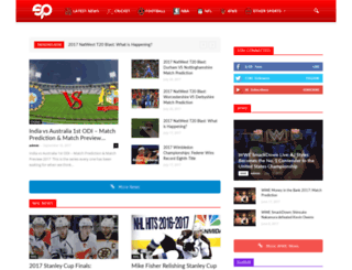sportspredicts.com screenshot