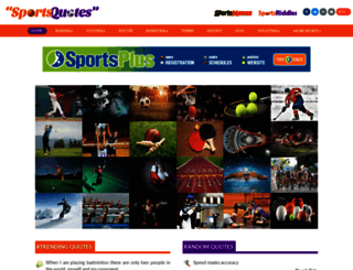 sportsquotes.us screenshot