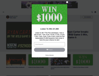 sportsradio1400.com screenshot