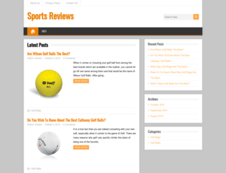 sportsreviews.info screenshot