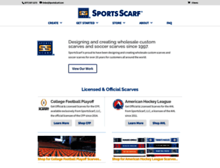 sportsscarf.com screenshot