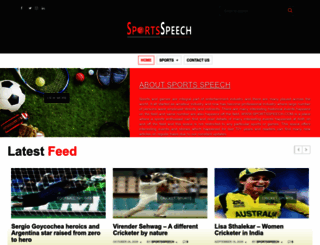 sportsspeech.com screenshot