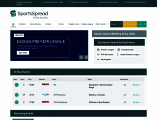sportsspread.com screenshot
