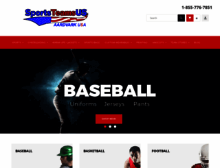 sportsteam.com screenshot