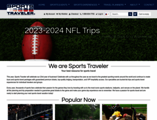 sportstraveler.com screenshot