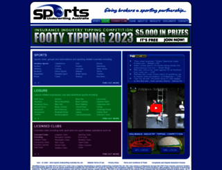 sportsunderwriting.com.au screenshot