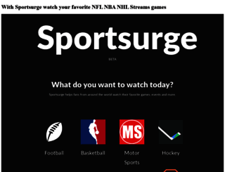 sportsurge.site screenshot