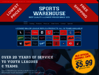 sportswarehouse.us screenshot