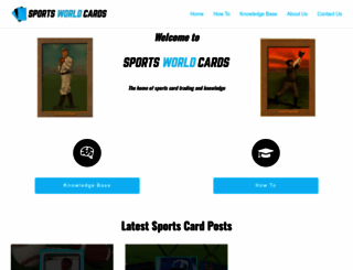 sportsworldcards.com screenshot