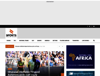 sportsworldghana.com screenshot