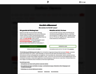 sporttabellen.faz.net screenshot