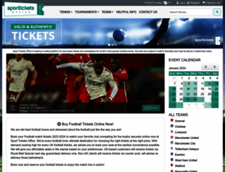 sportticketsoffice.com screenshot