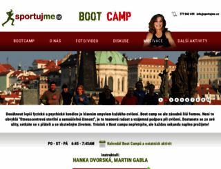 sportujme.cz screenshot