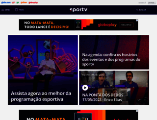 sportv.com.br screenshot