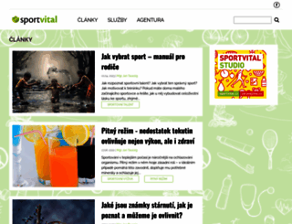 sportvital.cz screenshot